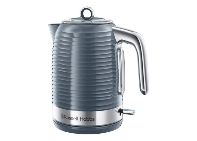 RUSSELL HOBBS 3KW INSPIRE KETTLE IN GREY