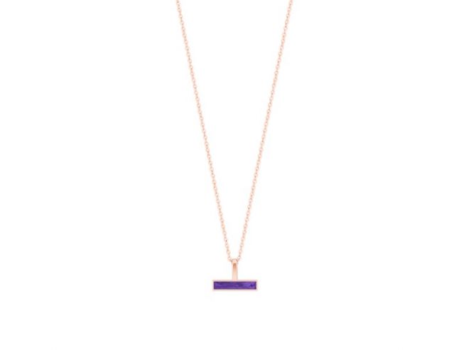 Tipperary crystal online rose gold necklace
