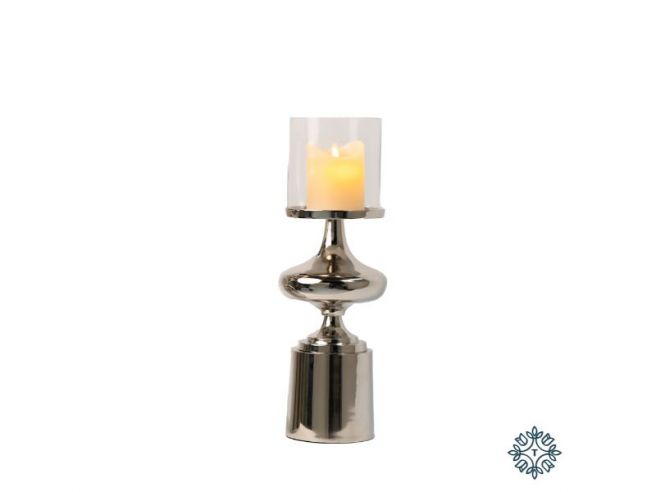 Chrome candlestick holders discount