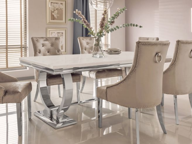Arianna dining outlet table cream