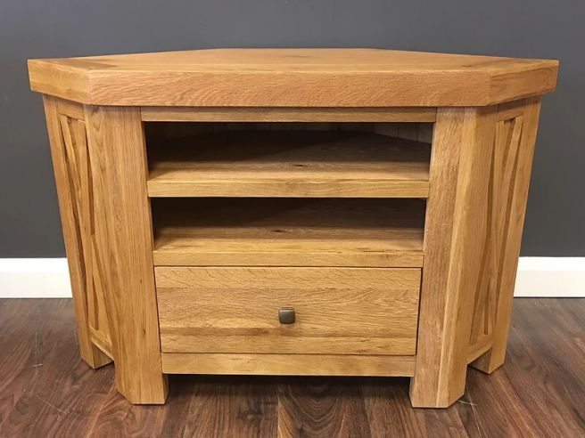 Small wooden corner tv unit new arrivals