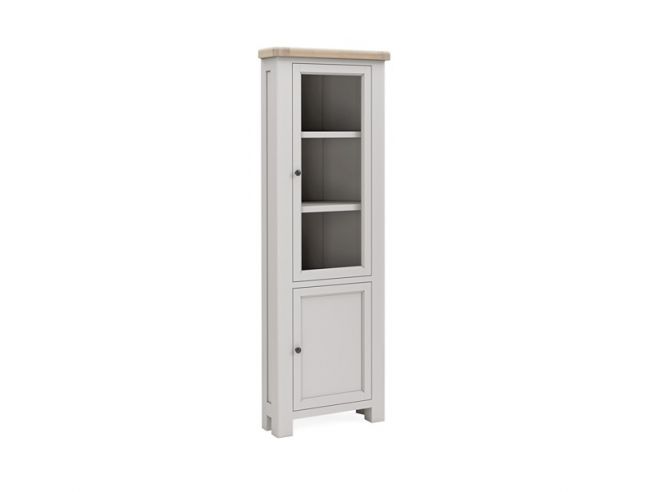 Corner display cabinet grey hotsell