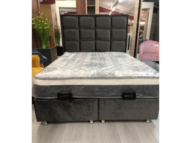 Buy Hollywood Gas Lift Bed Charcoal online. Best prices in