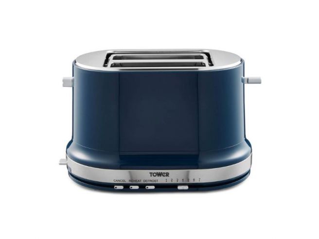 Belle 2 Slice Toaster Midnight Blue