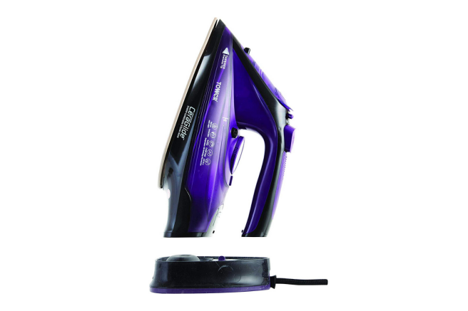 Tower 2400w cordless steam iron hot sale