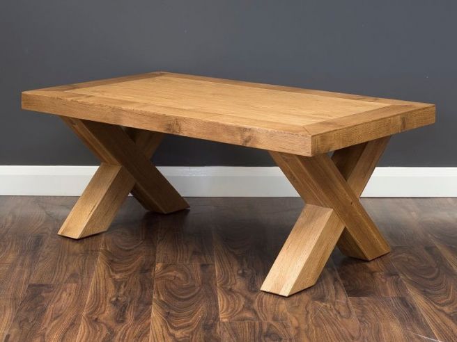 The range oak shop table