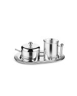 Silver Plated Sugar And Creamer Set