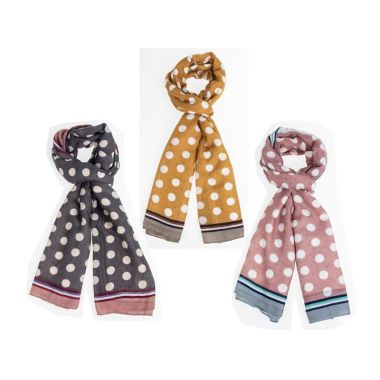 Lots Of Spots Printed Scarf
