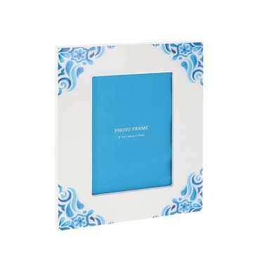 Blue Tile Photoframe 6X4