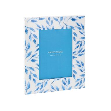 Blue Foliage Photoframe 4X6