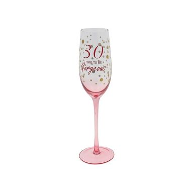 Birthday Sparkle Flute Age 30