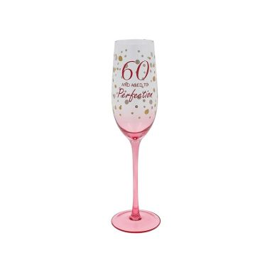 Birthday Sparkle Flute Age 60