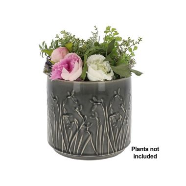 Deco Glaze Planter Meadow Large