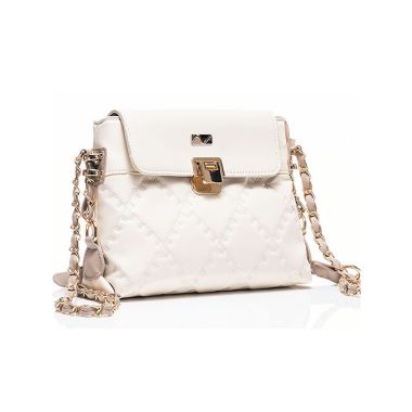 Newgrange Living Sienna White Handbag