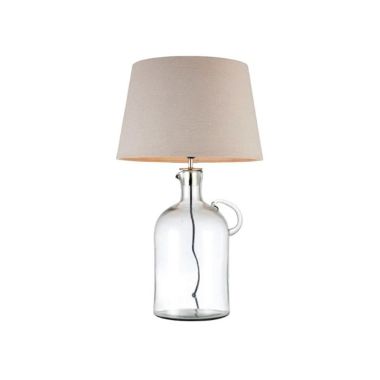 Katie Bleu Demi Table Lamp With Obi Shade