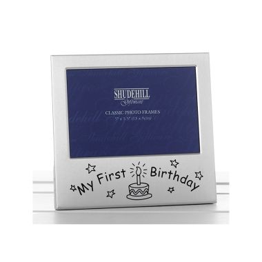 Silver Frame - My 1St Birthday