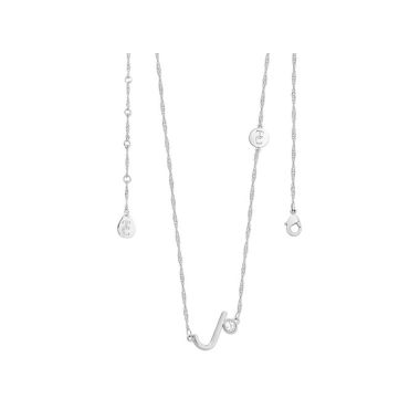 Allied TC Letter Pendant Silver- J