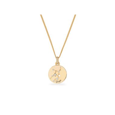 Allied TC Zodiac Gold Pendant Virgo