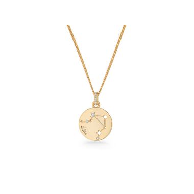 Allied TC Zodiac Gold Pendant Libra
