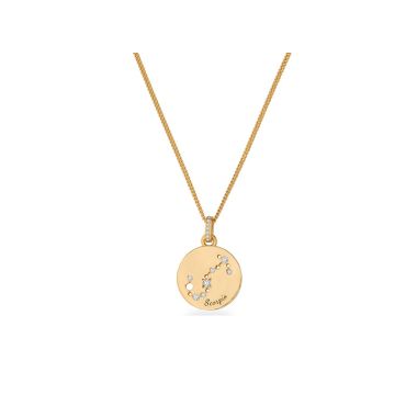 Allied TC Zodiac Gold Pendant Scorpio