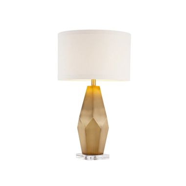Katie Bleu Cara Table Lamp & Shade