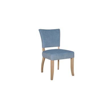 Duke Dining Chair Velvet Blue