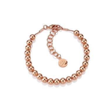 Newbridge Rose Gold Plate Small Bead Bracelet