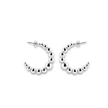 Newbridge Beaded Hoop Earrings