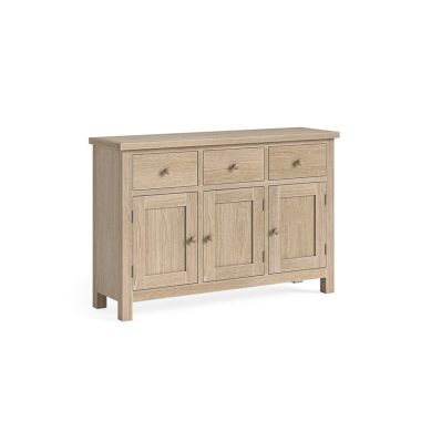 Modern Country Oak Large Sideboard
