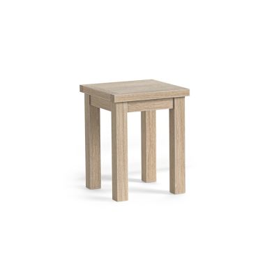 Modern Country Oak Lamp Table