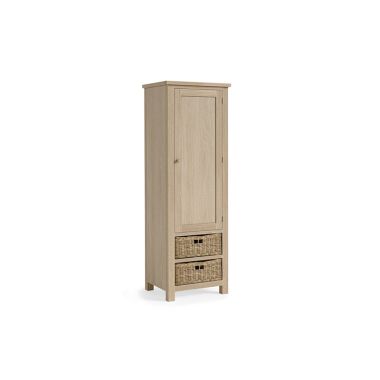 Modern Country Oak Larder Unit - V2
