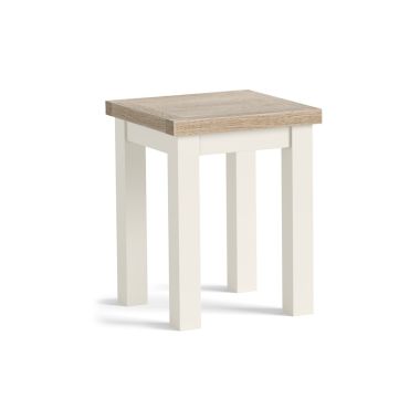 Modern Country Oak - Coconut Lamp Table