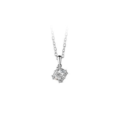 Newbridge Square Drop With Clear Stone