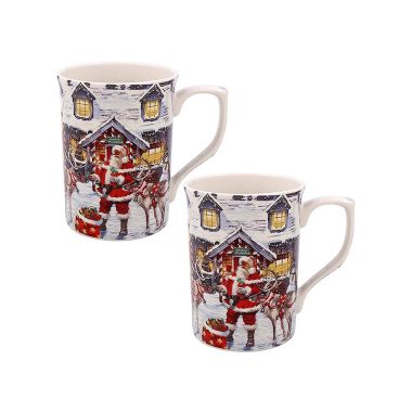 Macneil Santa Box Mug Set Of 2