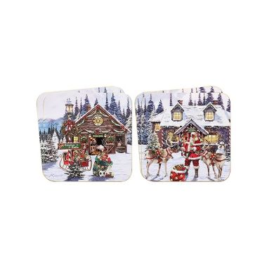 Macneil Santa Coasters Set Of 4