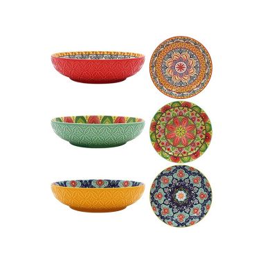 Tuscany Ceramic Deco Bowl Large