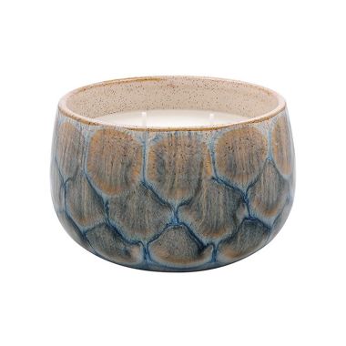 Reactive Glaze Candle Box Green Medium