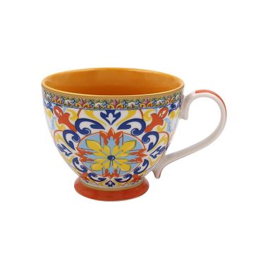 Tuscany Footed Mug Gold