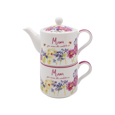 Mother's Floral Tea For One