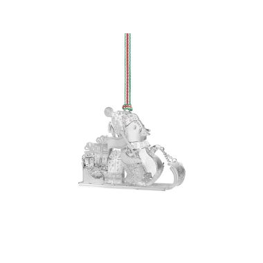Penguin On Sleigh Christmas Tree Decoration
