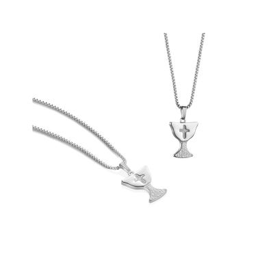 Newbridge First Communion Pendant With Cross