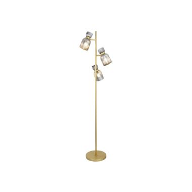 Tara Lane Kali Smoked Glass Floor Lamp 157cm