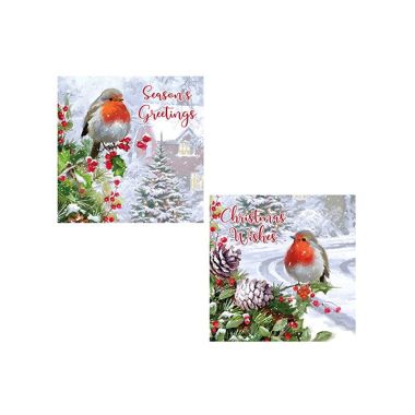 Traditional Robin 12Pk Card