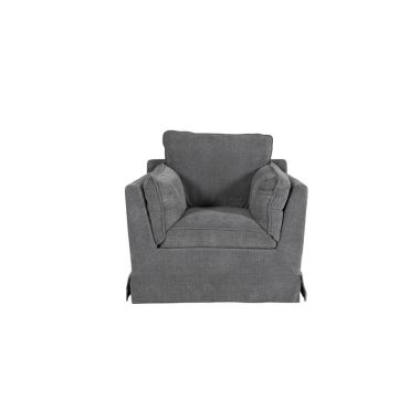 Ali 1 Seater Charcoal Fabric Armchair