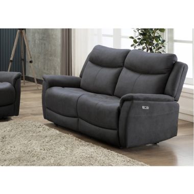 Arizona 2 Seater Electric Recliner – Slate