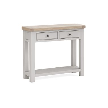 Salcombe Light Grey Console Table