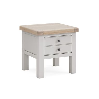 Salcombe Light Grey Lamp Table
