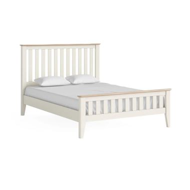Marlow Coconut Milk Slatted Bed
