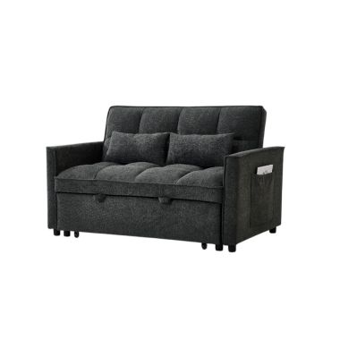 Lulu 2 Seater Sofabed Dark Grey