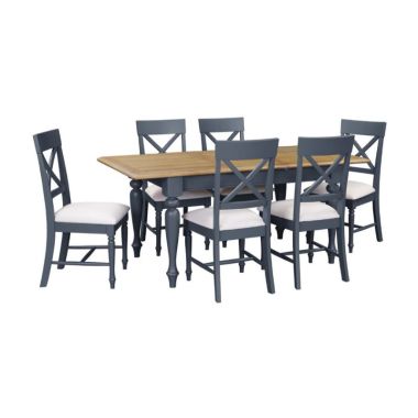 Charlotte 1.4 Ext Table - Blue